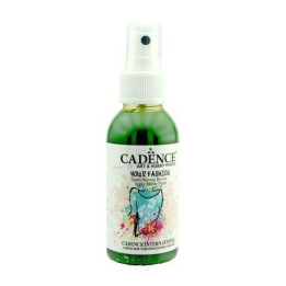 Pintura textil en spray verde
